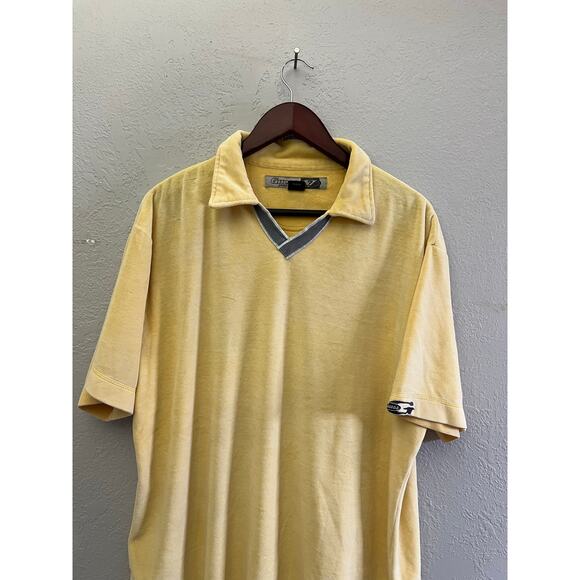 Vintage Guess Jeans USA Velour Polo Shirt Yellow XL Y2K
Surf Retro - Picture 2 of 12